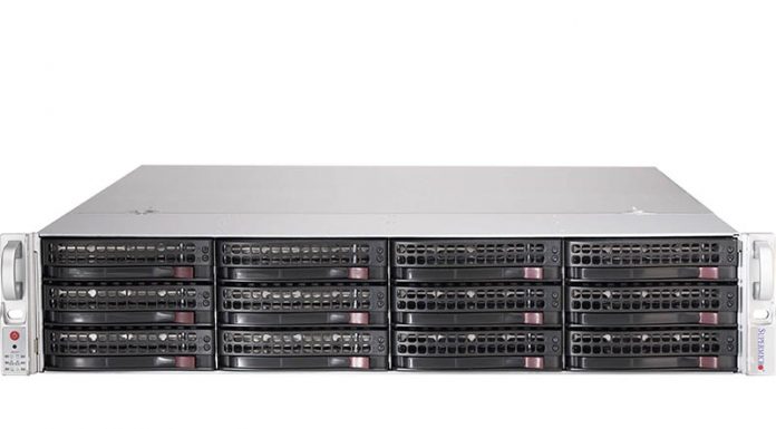 Supermicro SuperStorage SSG-5029P-E1CTR12L 2U Storage Server Review Supermicro SSG-5029P-E1CTR12L Front