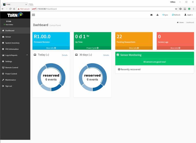 Tyan S7106 Management