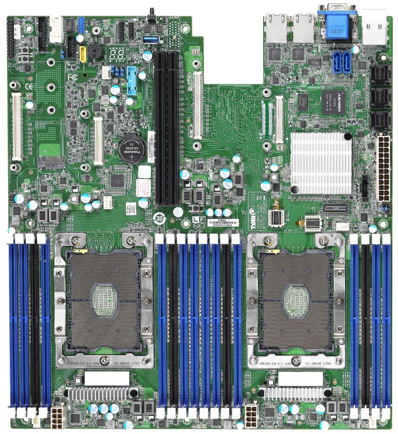 Tyan S7106 Motherboard Top