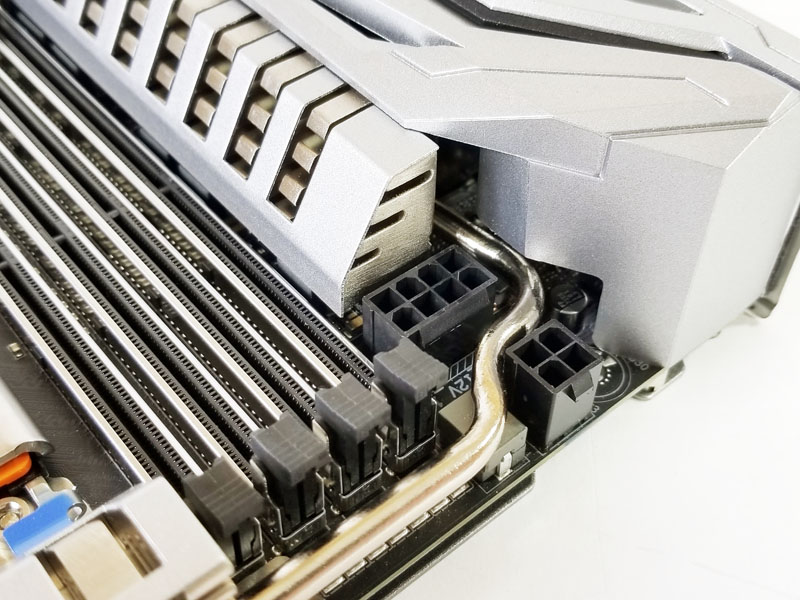 Gigabyte X399 Designare EX Power Connectors