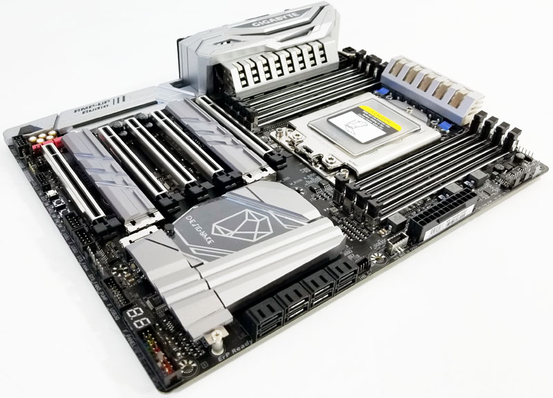 Gigabyte X399 Designare EX Quater View