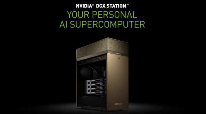 NVIDIA DGX Station Upgraded to Tesla V100 NVIDIA DGX Station Cover