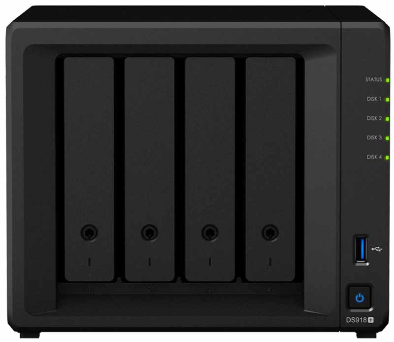 Synology DS918+ Front