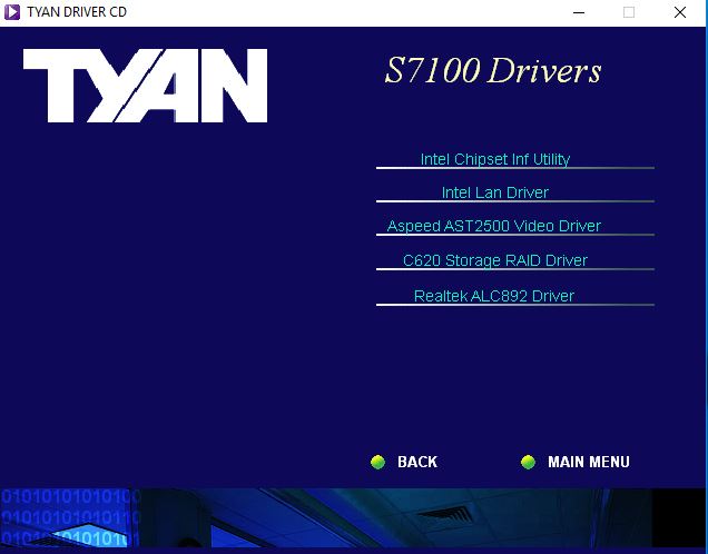 Tyan S7100 Driver DVD 3