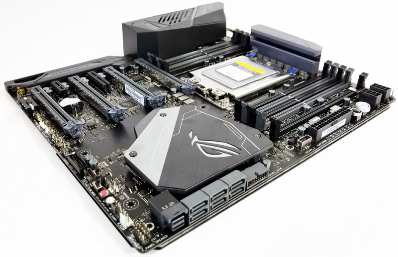 ASUS X399 Zenith Extreme Quarter View