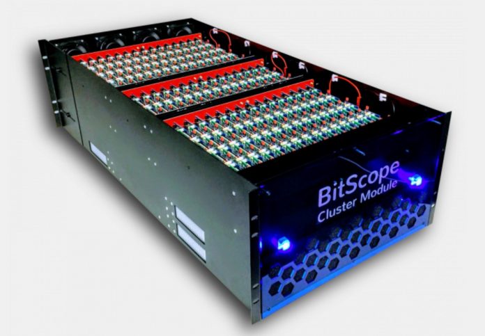 BitScope Cluster Module Three Quarter