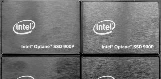 Intel Optane 900p Four Drives
