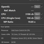 Supermicro X11DPi N Cinebench R15