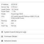 Dell IDRAC 9 And OMM Mobile Connected Via Quick Sync 2