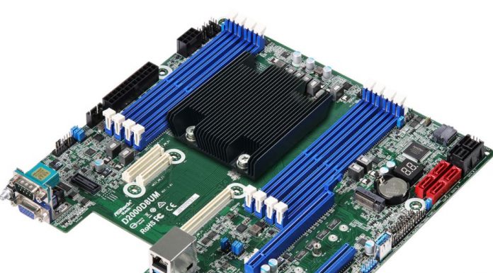 ASRock Rack D2100D8UM Intel Xeon D-2100 Series Launch Platform ASRock Rack D21000D8UM Three Quarter