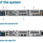 Dell EMC PowerEdge R6415 Rear Views