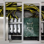 Ethereal Capital P106 100 X16 Motherboard Underside View