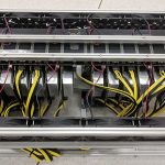 Ethereal Capital P106 100 X16 PCIe PCB And GPU Underside View