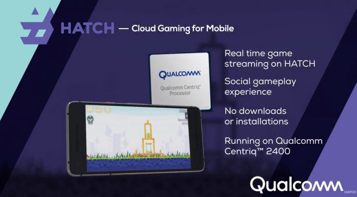 Hatch Mobile Gaming Running on Qualcomm Centriq 2400 Qualcomm Hatch Centriq 2400 Mobile