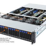 Gigabyte Server H261 H61 Front Three Quarter