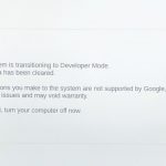Google Chrome OS Developer Transition