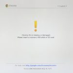 Google Chrome OS Is Missing Or Damaged