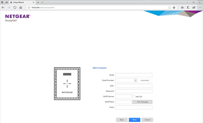 Netgear RN524X Configure 4