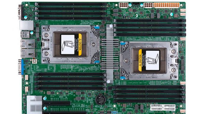Supermicro H11DSi-NT Dual AMD EPYC Motherboard Review Supermicro H11DSi NT Overview Image