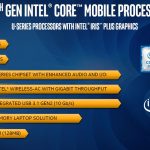 8th Gen Intel Core Mobile Overview U Series With IRIS Plus