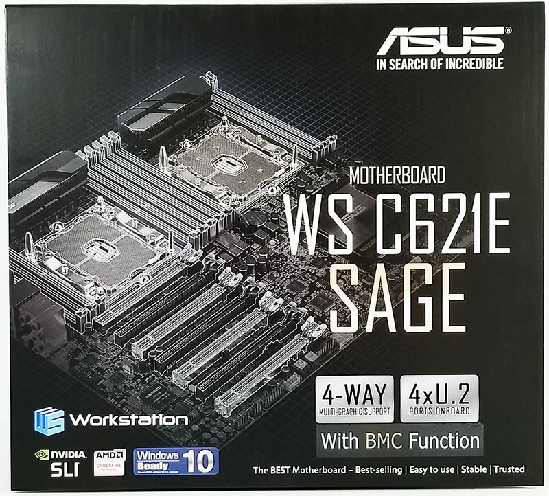 ASUS WS C621E SAGE Box Front