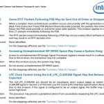 Errata Intel Celeron And Pentium Processor N And J Series April 2018
