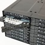 Icy Dock ToughArmor MB16SP B 16 Bay Tray Ejected