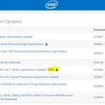 Intel Datasheets And Specification Updates For Bay Trail NDA April 2018