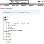 Supermicro X11SDV 16C TP8F Hardware Information CPU