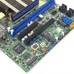 Supermicro X11SDV 16C TP8F PCIe And M2 Angle