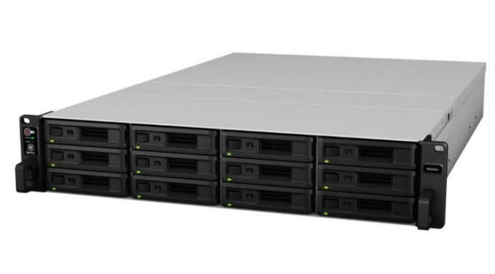 Synology RackStation RS2418+ and RS2418RP+ Rackmount NAS Launched Synology RS2418+ Front Three Quarter