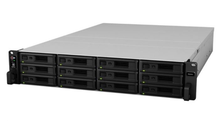Synology RS2418+ Front Three Quarter