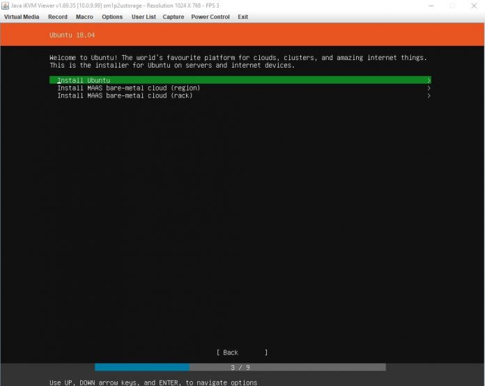 Ubuntu 18.04 LTS Server Installer