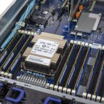 Gigabyte R281 G30 CPUs Heatsinks And DIMMs Installed