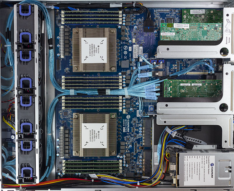 Gigabyte R281 T90 V6 Internal Without Shrouds