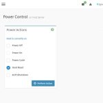 Gigabyte ThunderX2 System Admin Page