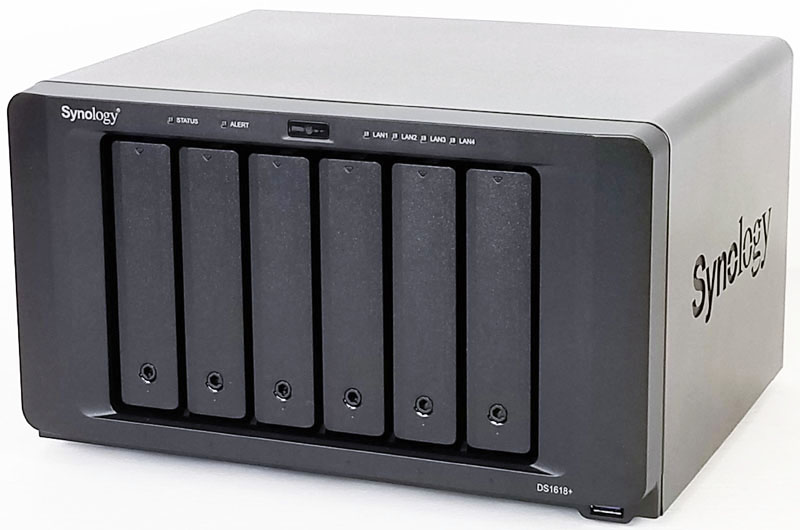 Synology DS1618+ Front