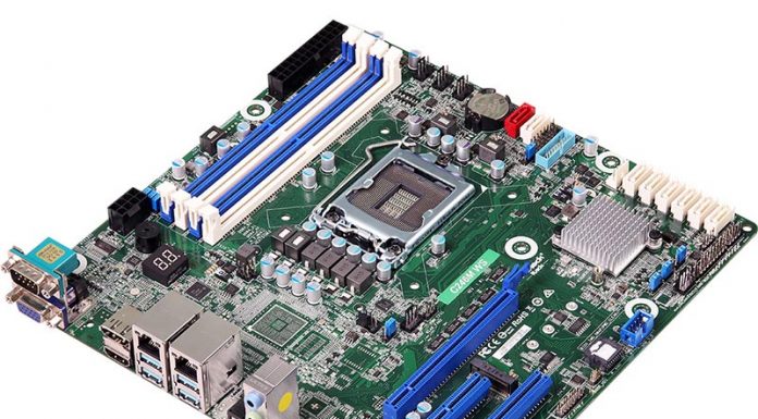 ASRock Rack C246M WS Motherboard for Intel Xeon E-2100 Workstations ASRock Rack C246M WS Top Three Quarter