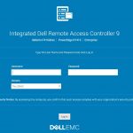 Dell EMC PowerEdge R7415 IDRAC 9 Login
