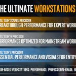 Intel Xeon Workstation SKU Stack 2018