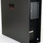 Lenovo ThinkStation P520 Angled View