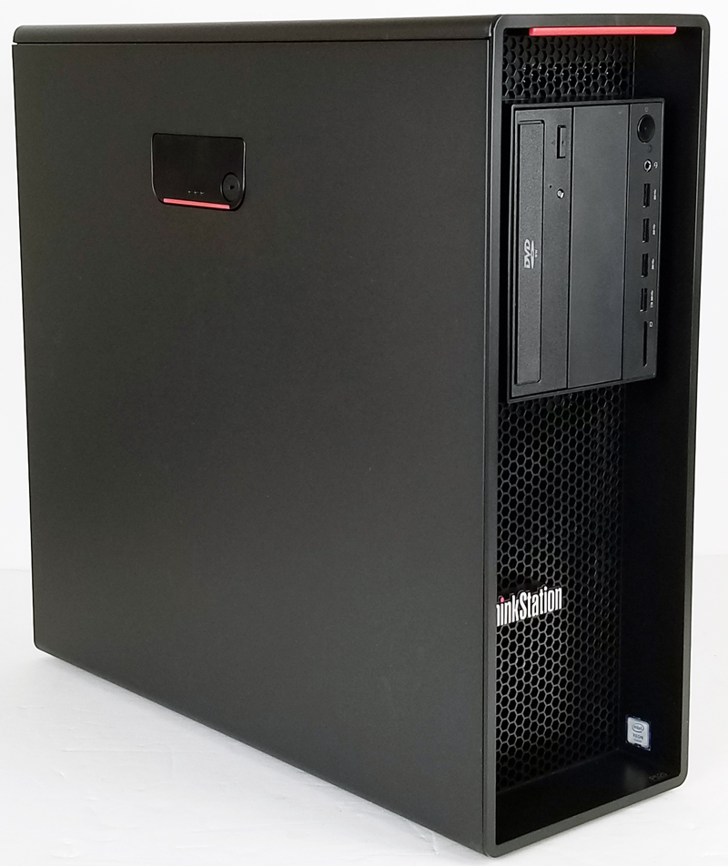 Lenovo ThinkStation P520 Angled View