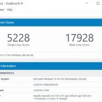 Lenovo ThinkStation P520 Geekbench