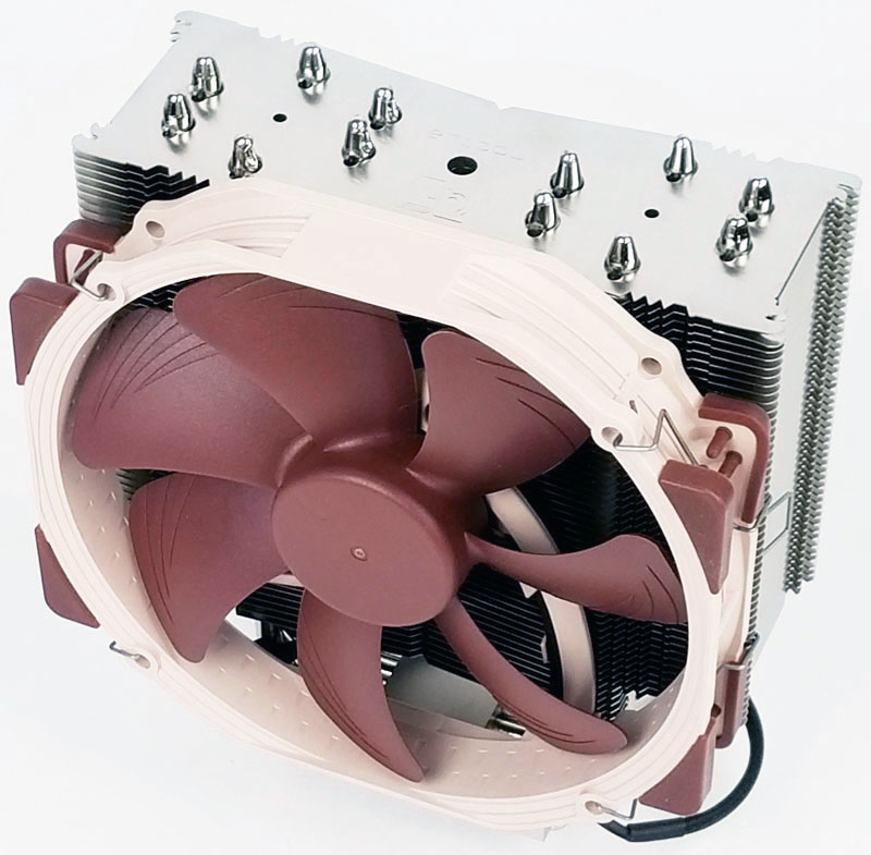 Ventilateur PC Noctua NH-U9DX i4 - Refroidisseur de processeur - (pour :  LGA1366, LGA2011, LGA1356) - aluminium avec base en cuivre piquée de nickel  - 92 mm