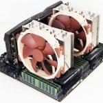 Noctua NH U14S DX 3647 Installed On Motherboard