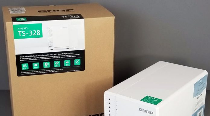 QNAP TS-328 3-Bay Low-Cost RAID 5 Capable NAS QNAP TS 328