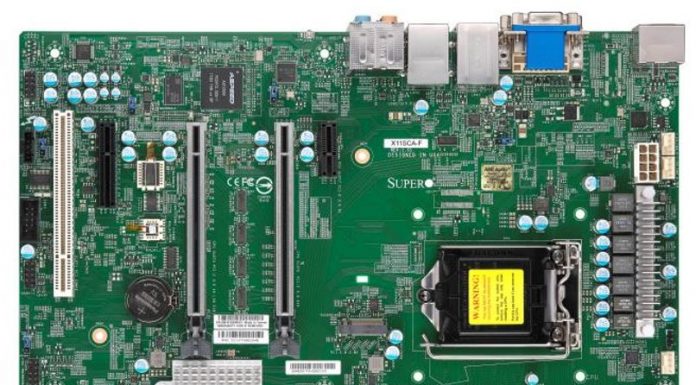 Supermicro X11SCA X11SCA-W and X11SCA-F for Xeon E-2100 Workstations Supermicro X11SCA F Overview Cover