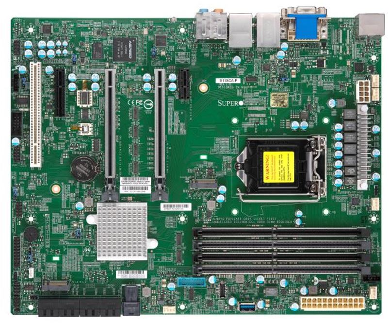 Supermicro X11SCA F Overview Cover