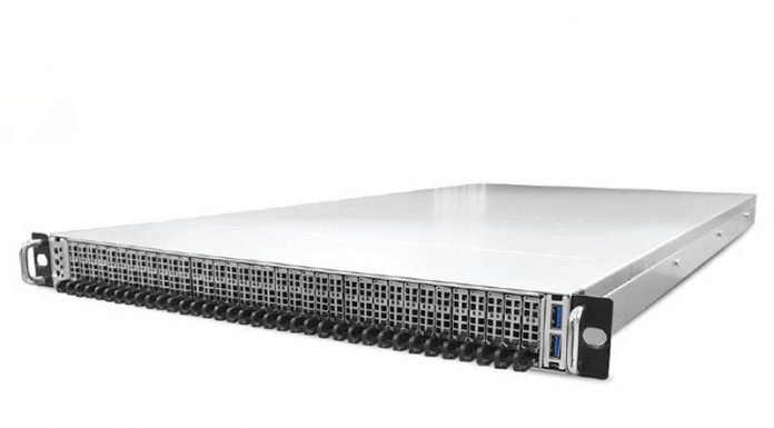 AIC FB127-AG Innovative NF1 AMD EPYC Storage Solution AIC FB127 AG Front Three Quarter