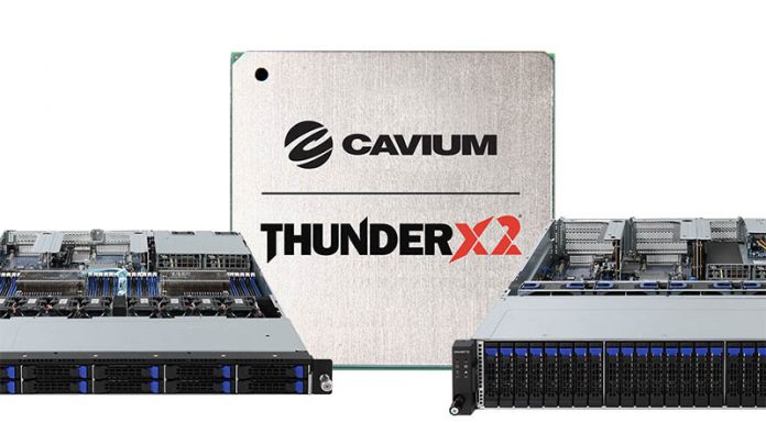 Gigabyte Launches New Cavium ThunderX2 Servers Gigabyte Cavium ThunderX2 Launch Cover